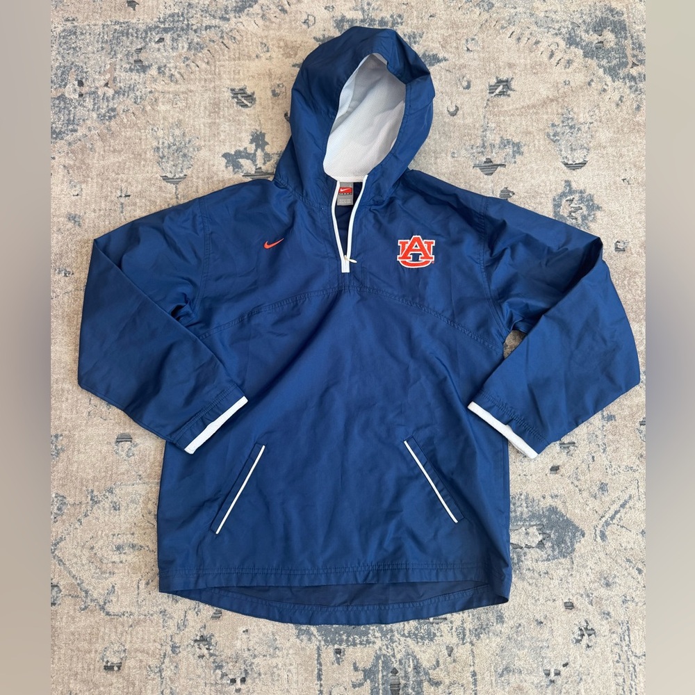 Nike Y2K Auburn Tigers 1/4 Zip Pullover size Youth L